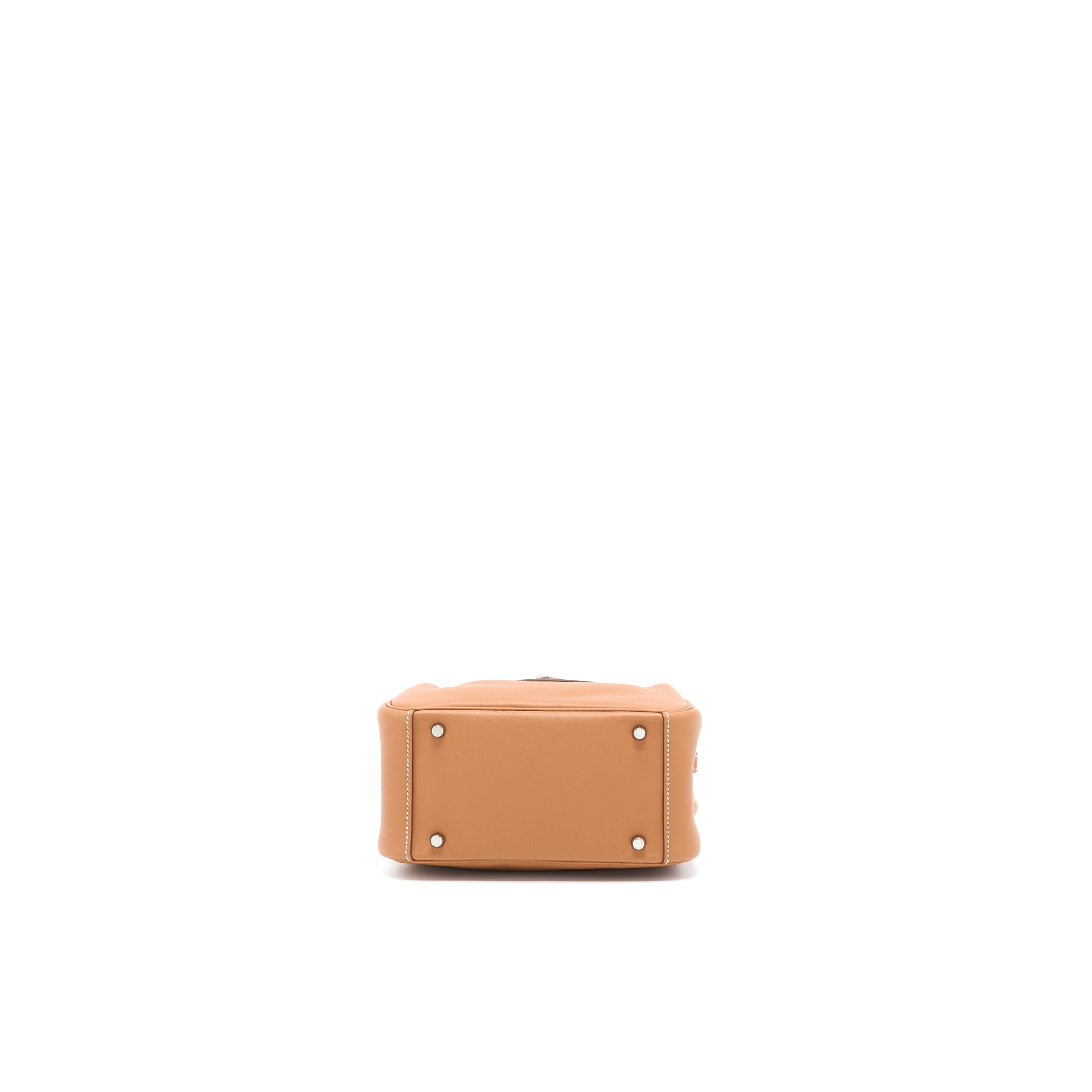 Hermes Mini Lindy Swift Gold/Amber Yellow SHW Stamp Z - Image 5