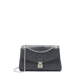 Louis Vuitton Saint Germaine Crossbody Bag Monogram Empreinte Black Brushed SHW