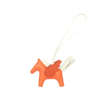 Hermes Rodeo PM Pegase Orange/ Cuivre/ Craie