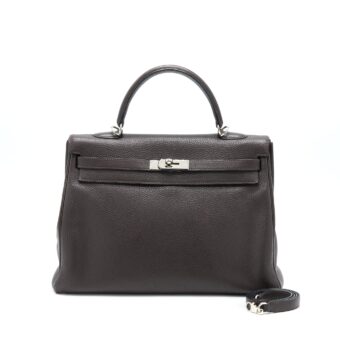 Hermes Kelly 35 Togo Ebene SHW Stamp Square K