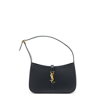 Saint Laurent Le 5 A 7 Smooth Calfskin Black Brushed GHW