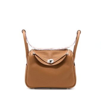 Hermes Lindy 26 Clemence Gold SHW Stamp U