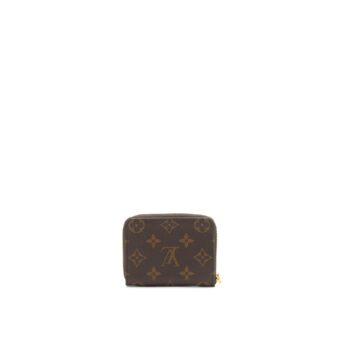 Louis Vuitton Small Zip Cardholder Monogram Canvas GHW