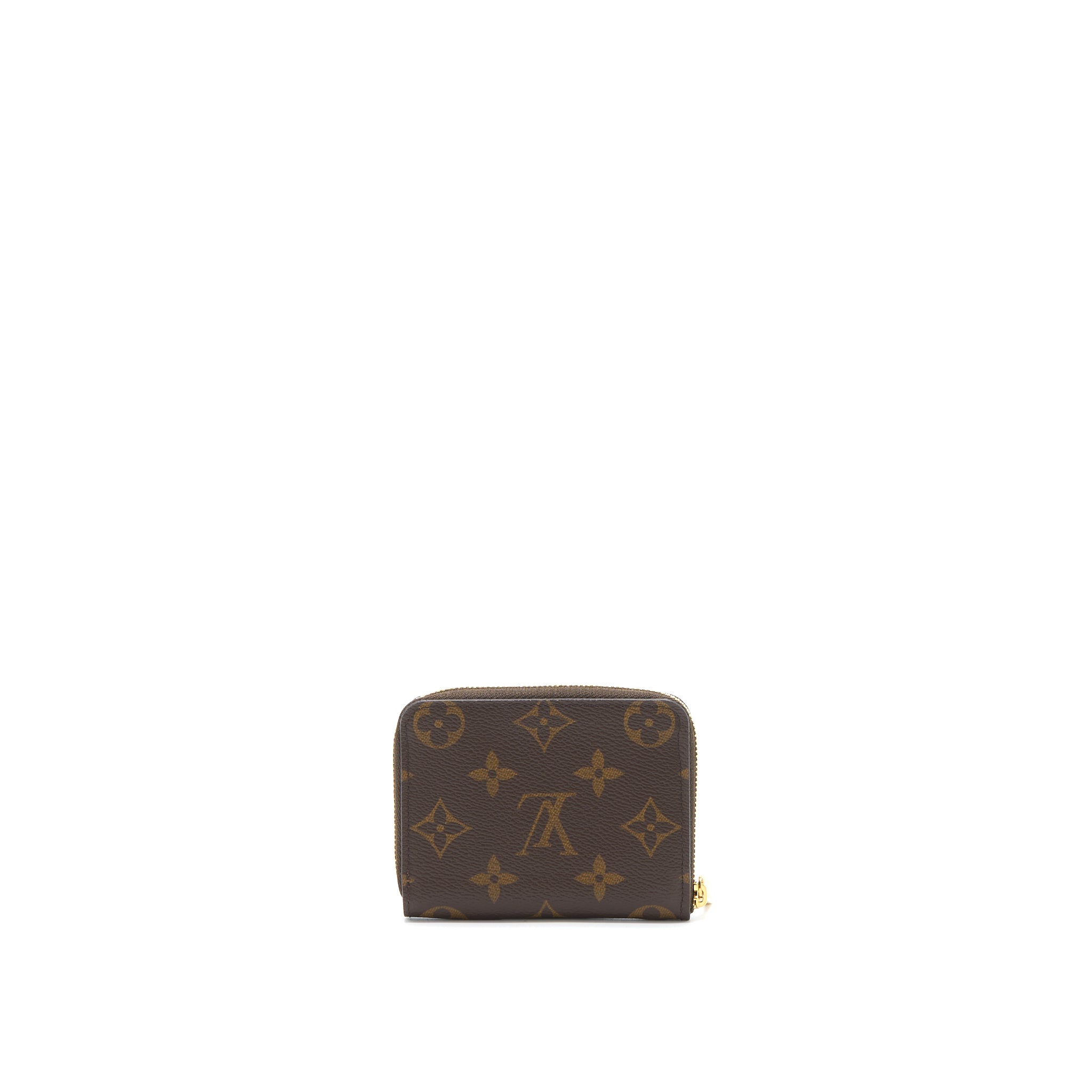 Louis Vuitton Small Zip Cardholder Monogram Canvas GHW
