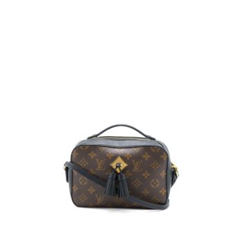 Louis Vuitton Crossbody Camera Bag Monogram Canvas/Black Leather GHW