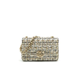 Chanel Tweed Flap Bag Limited Edition