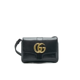 Gucci Arli Small Shoulder Bag Black GHW