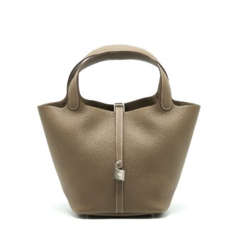 Hermes Picotin Lock 22 Etoupe SHW
