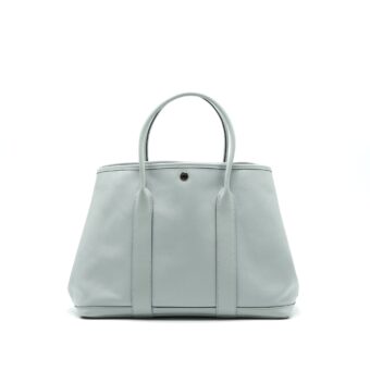 HERMES GARDEN PARTY 36 LIGHT GREY