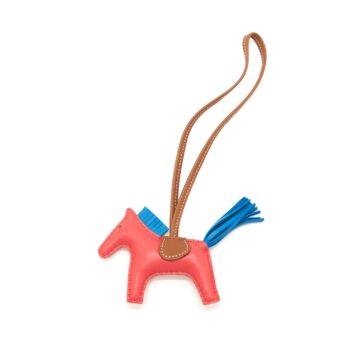 HERMES RODEO PM ROSE TEXAS/GOLD/BLEU ZANZIBAR