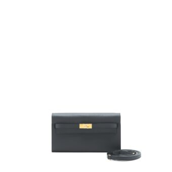 Hermes Classic Kelly to go Epsom leather black GHW