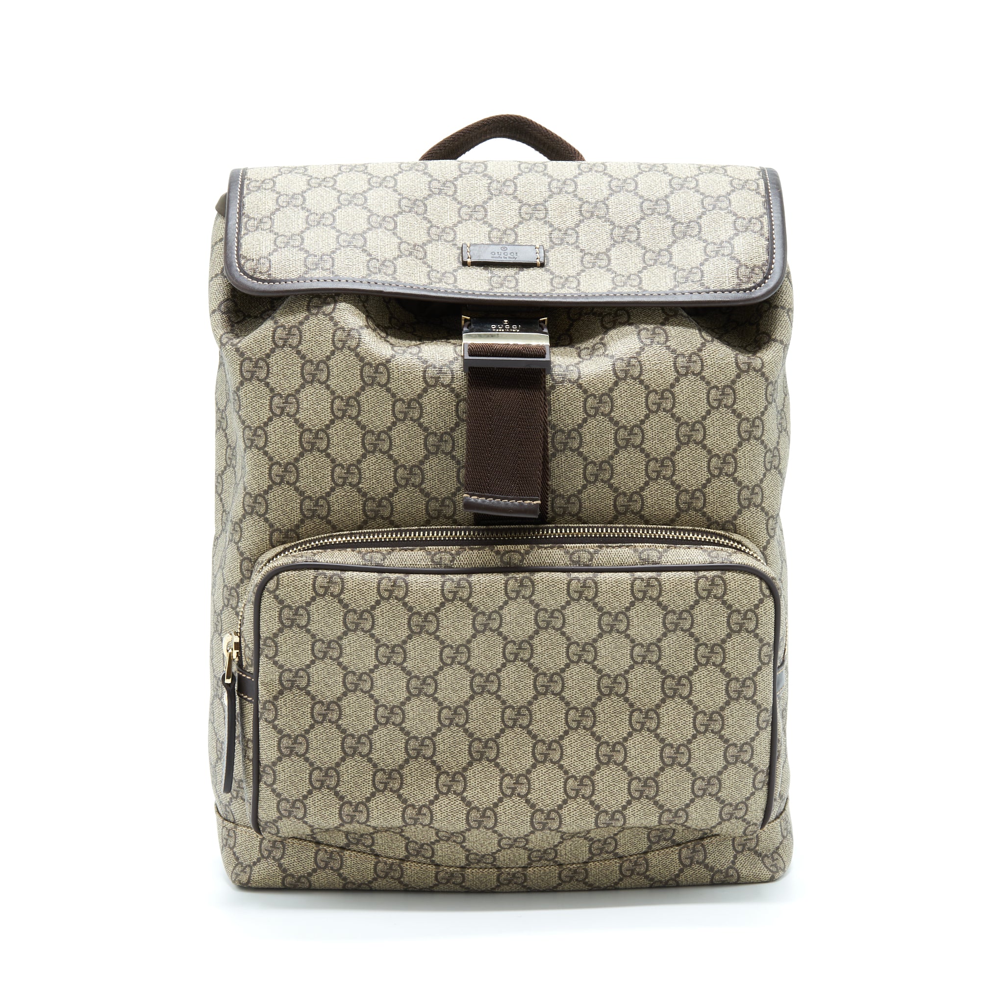 Gucci Backpack GG Supreme Canvas GHW