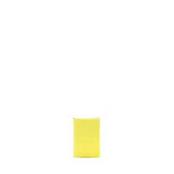 Hermes Calvi Duo Card Holder Chèvre Mysore Jayne Citron SHW Stamp U