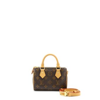 Louis Vuitton Nano Speedy Monogram Canvas New Version