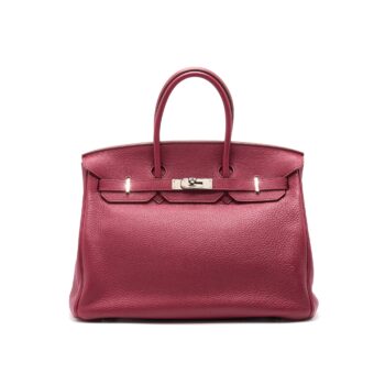HERMÈS BIRKIN 35 Rubis SHW