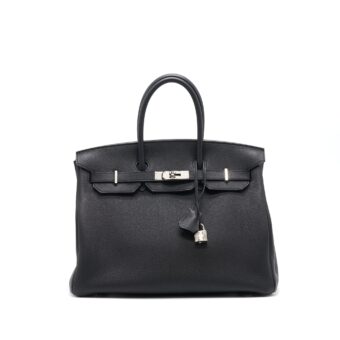 HERMÈS BIRKIN 35 Black with SHW