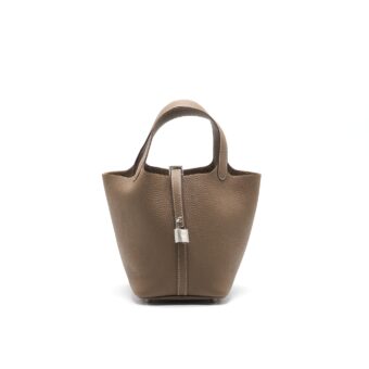 Hermes Picotin 18 Etoupe SHW Stamp Y