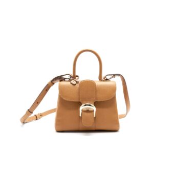 Delvaux Mini Brilliant Bag Gold with LGHW