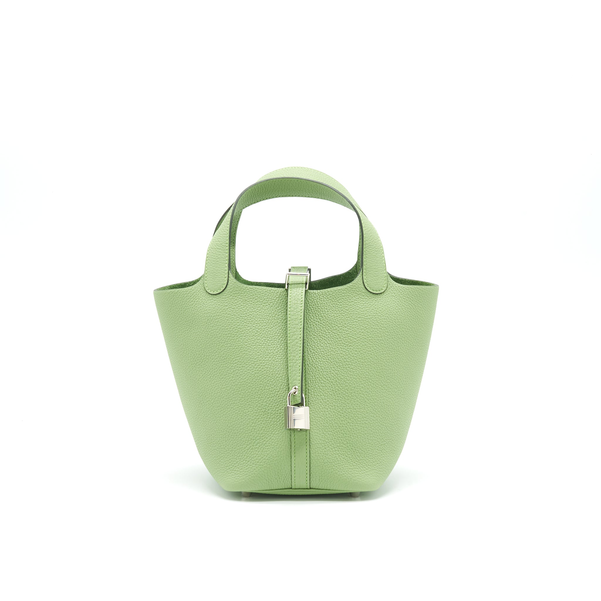 Hermes picotin18 Vert Criquet SHW Stamp Y
