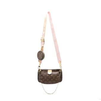 Louis Vuitton Multi Pochette Accessories Pink Strap