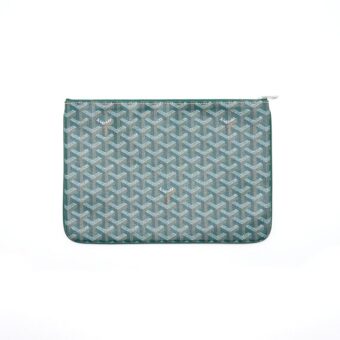 Goyard Senat Pouch MM in Green color