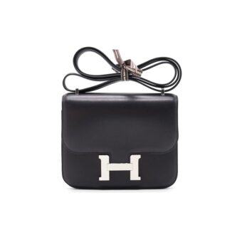Hermes 18 cm Mini Constance Black