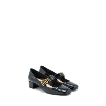 Dior Size 36.5 J’adore Pump Patent Black GHW