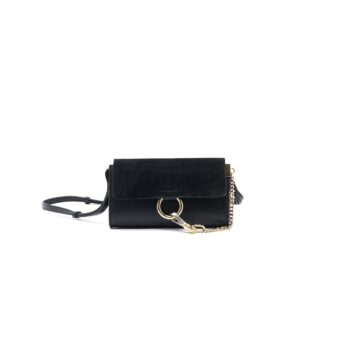 Chloe Nano Faye Bag Black SHW