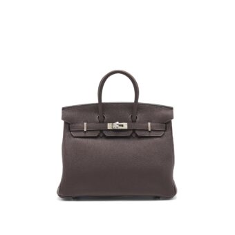 Hermes Birkin 25 Ebene/Gold Togo SHW