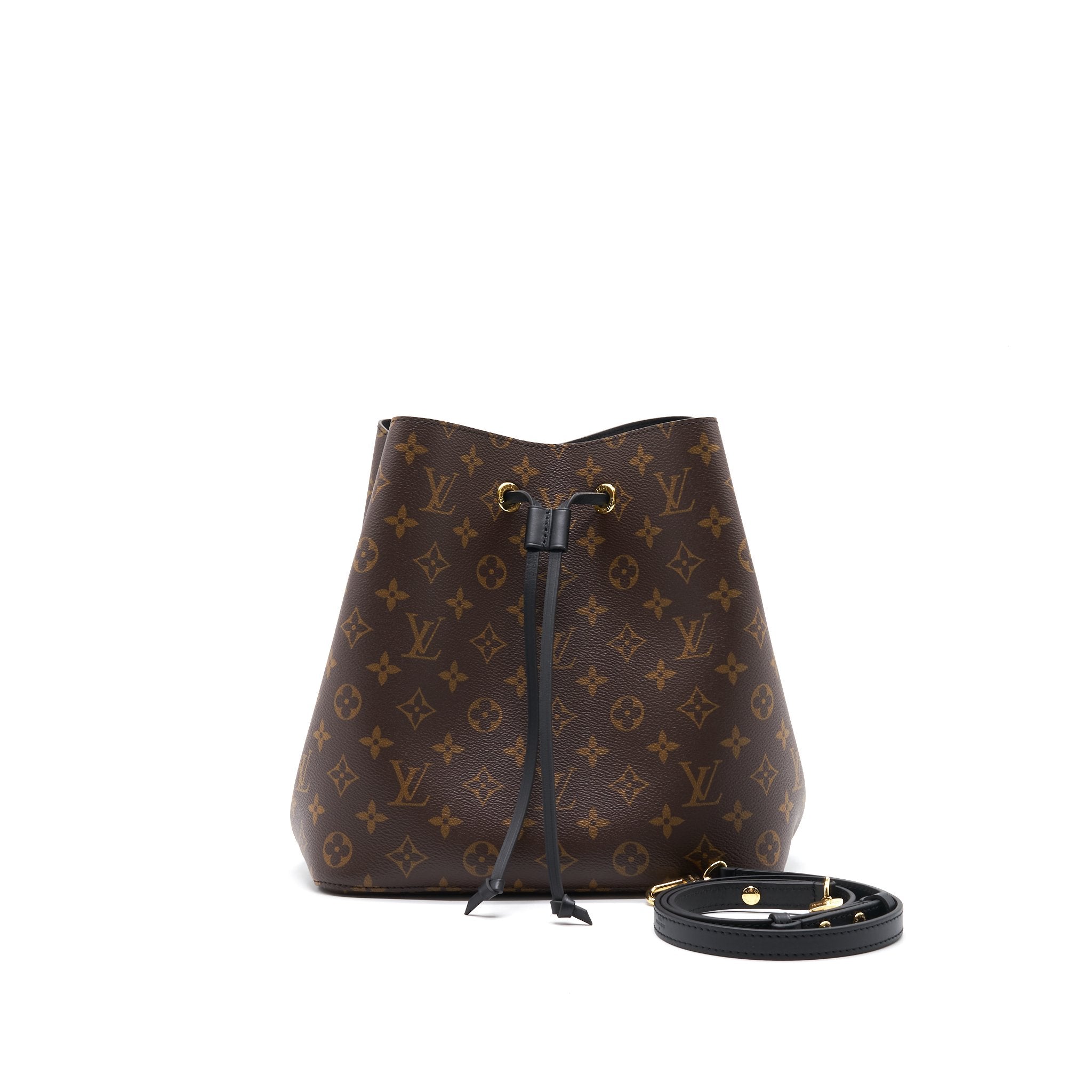Louis Vuitton Neo Noe Monogram Canvas Black