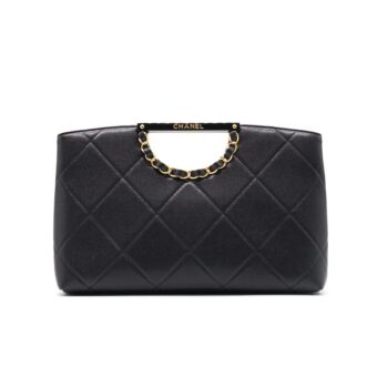 Chanel Clutch Black GHW