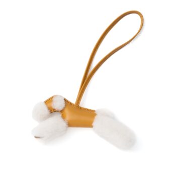 Hermes Budy Shearing Bag Charm Sesame