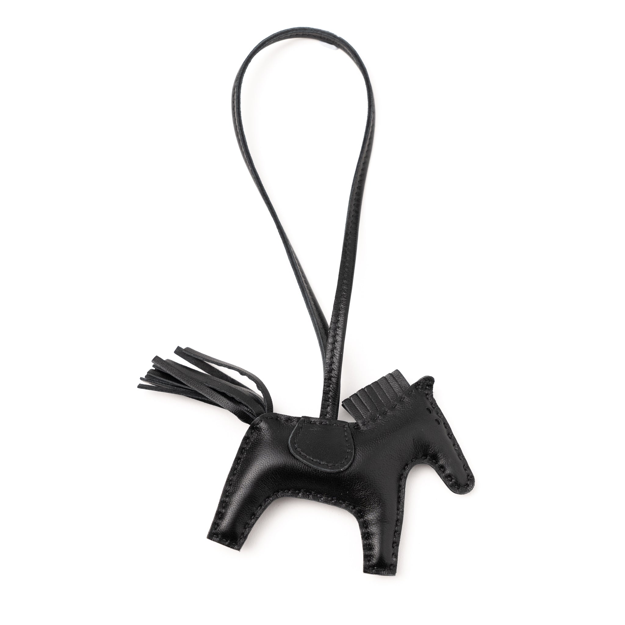 Hermes Rodeo PM Bag Charm So Black Stamp U - Image 3