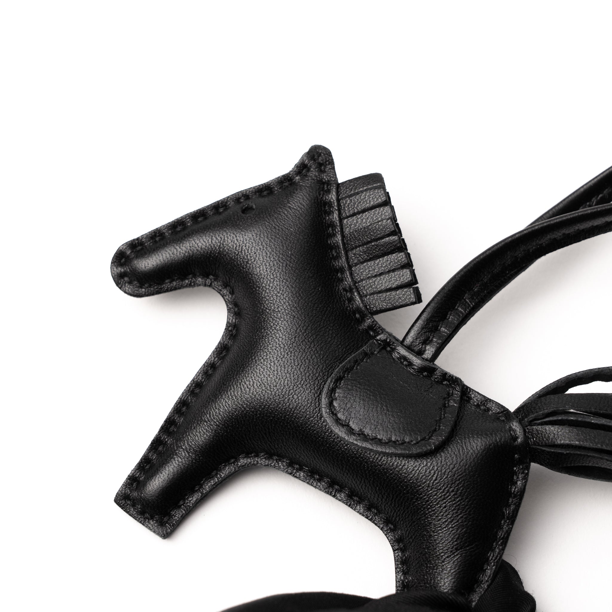 Hermes Rodeo PM Bag Charm So Black Stamp U - Image 2