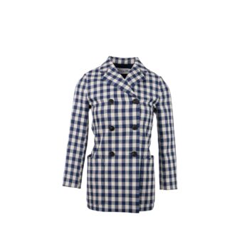 Dior size 34 Laine jacket blue/white/multicolour