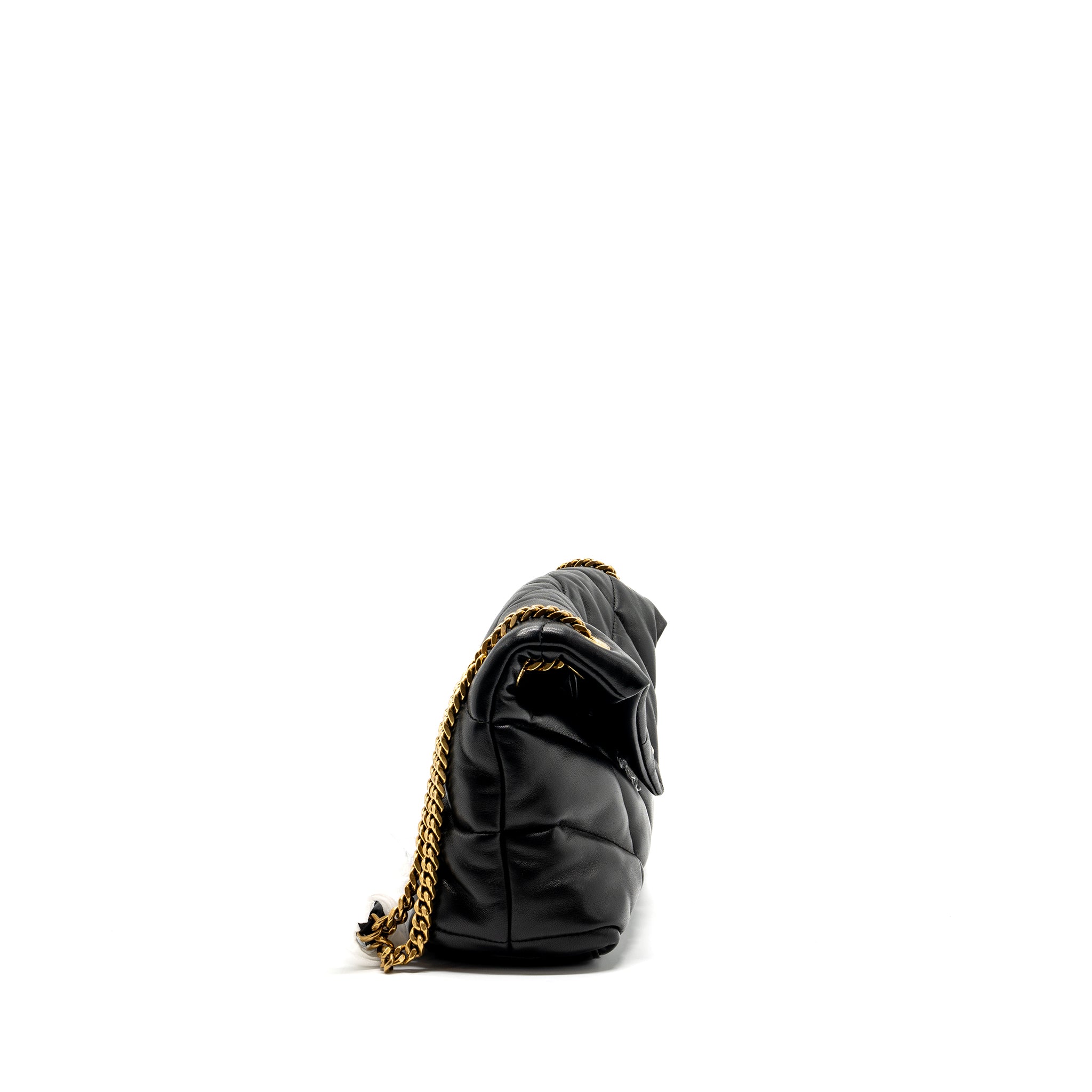 Saint Laurent/YSL Small Puffer Bag Nappa Black Multicolour Hardware - Image 3