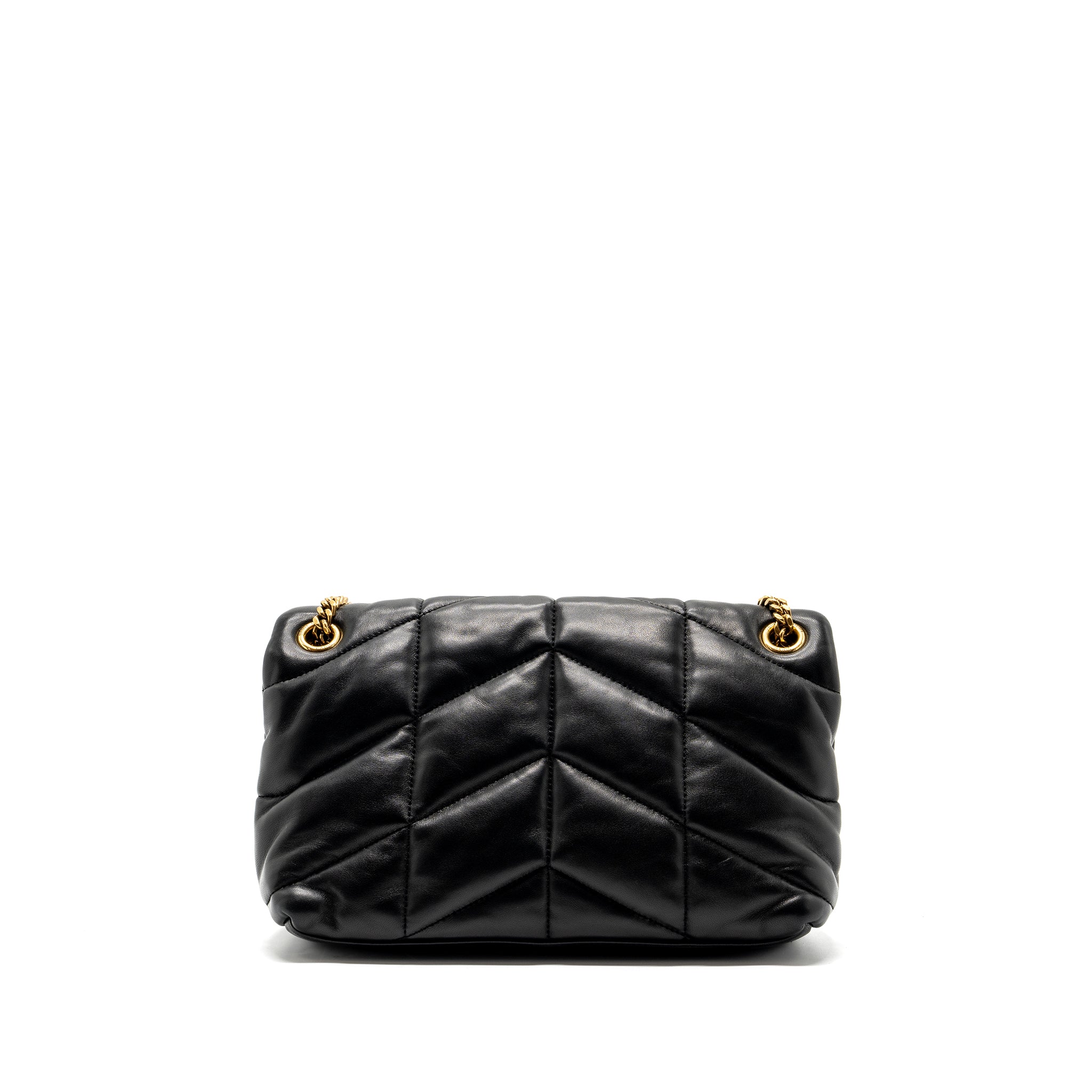 Saint Laurent/YSL Small Puffer Bag Nappa Black Multicolour Hardware - Image 2