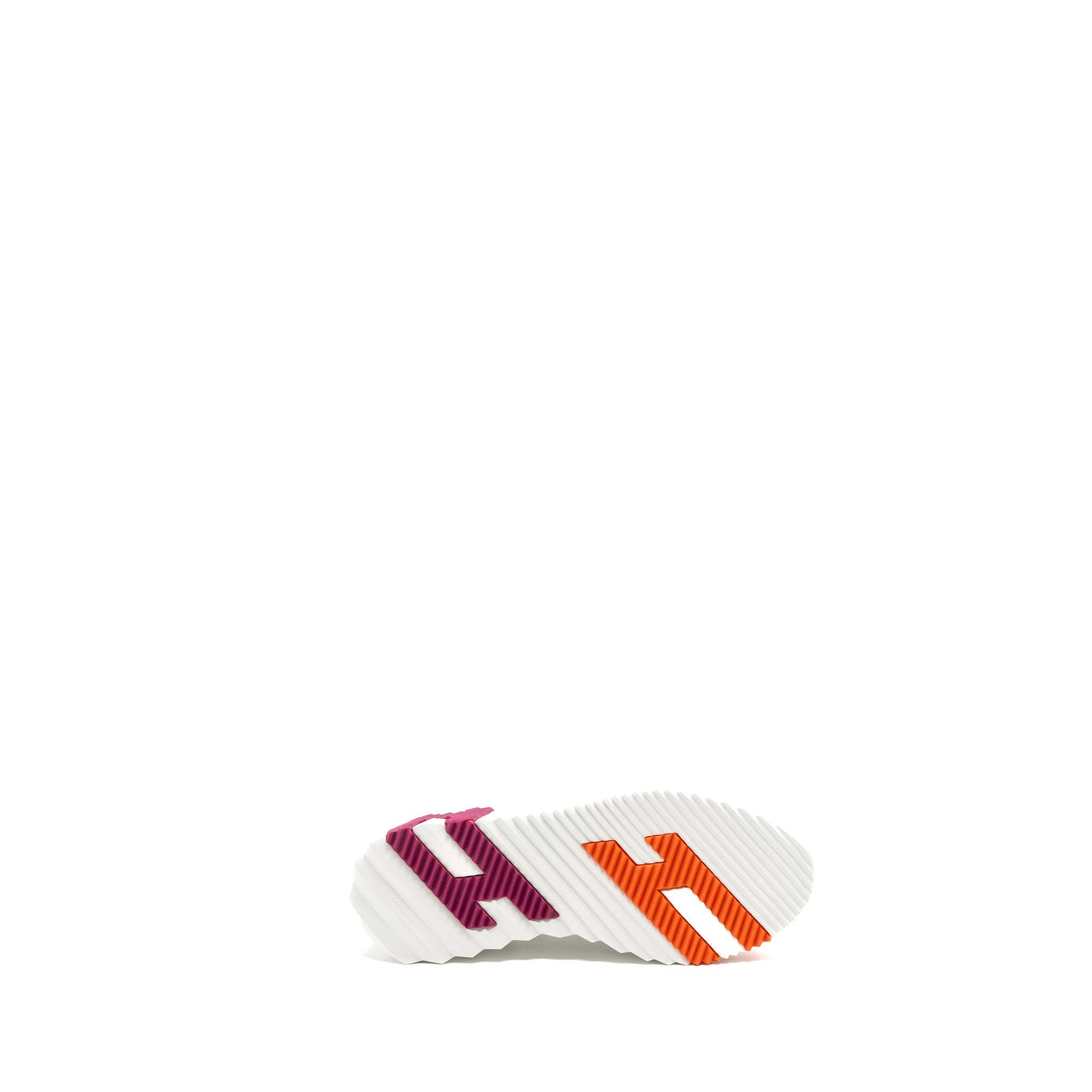 Hermes size 37.5 Bouncing Sneakers multicolour blanc / orange / purple - Image 7