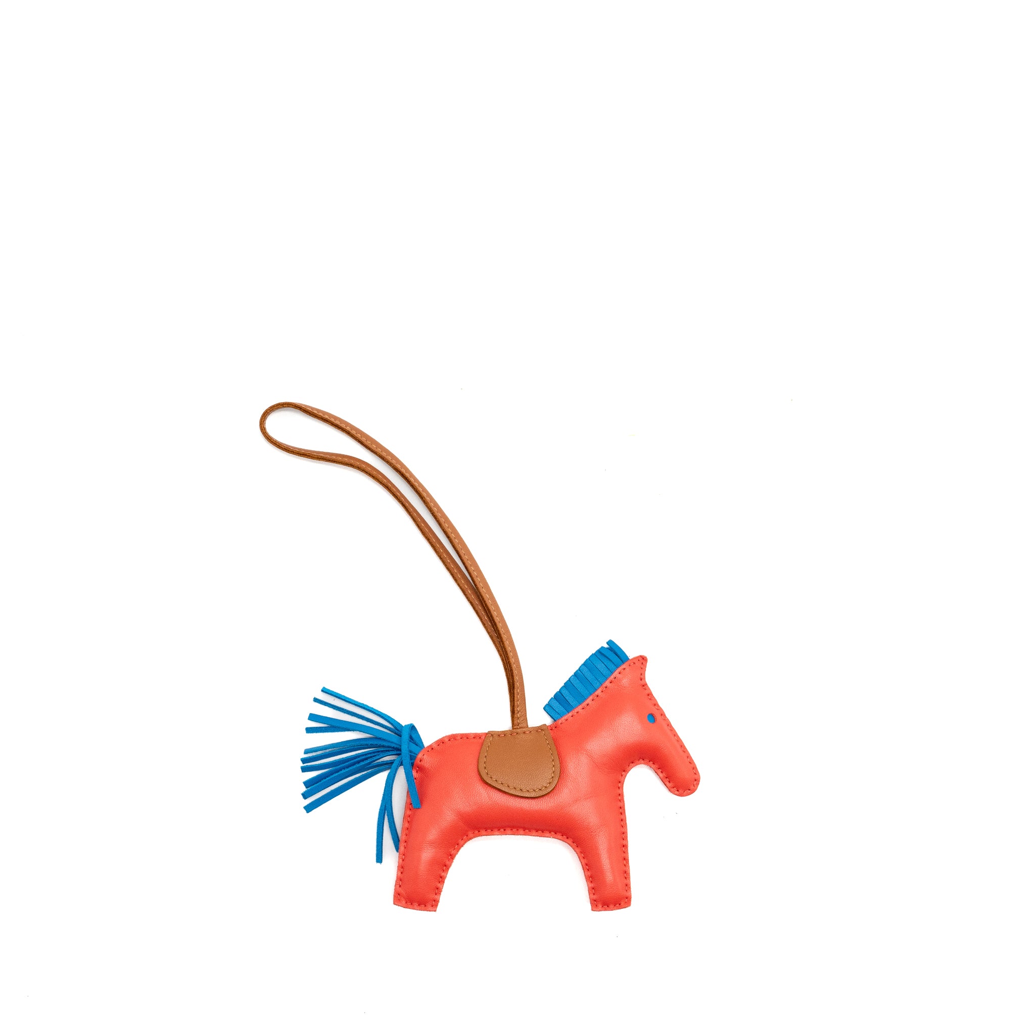 Hermes rodeo MM rose Texas / blue Zanzibar / gold Stamp Y - Image 2