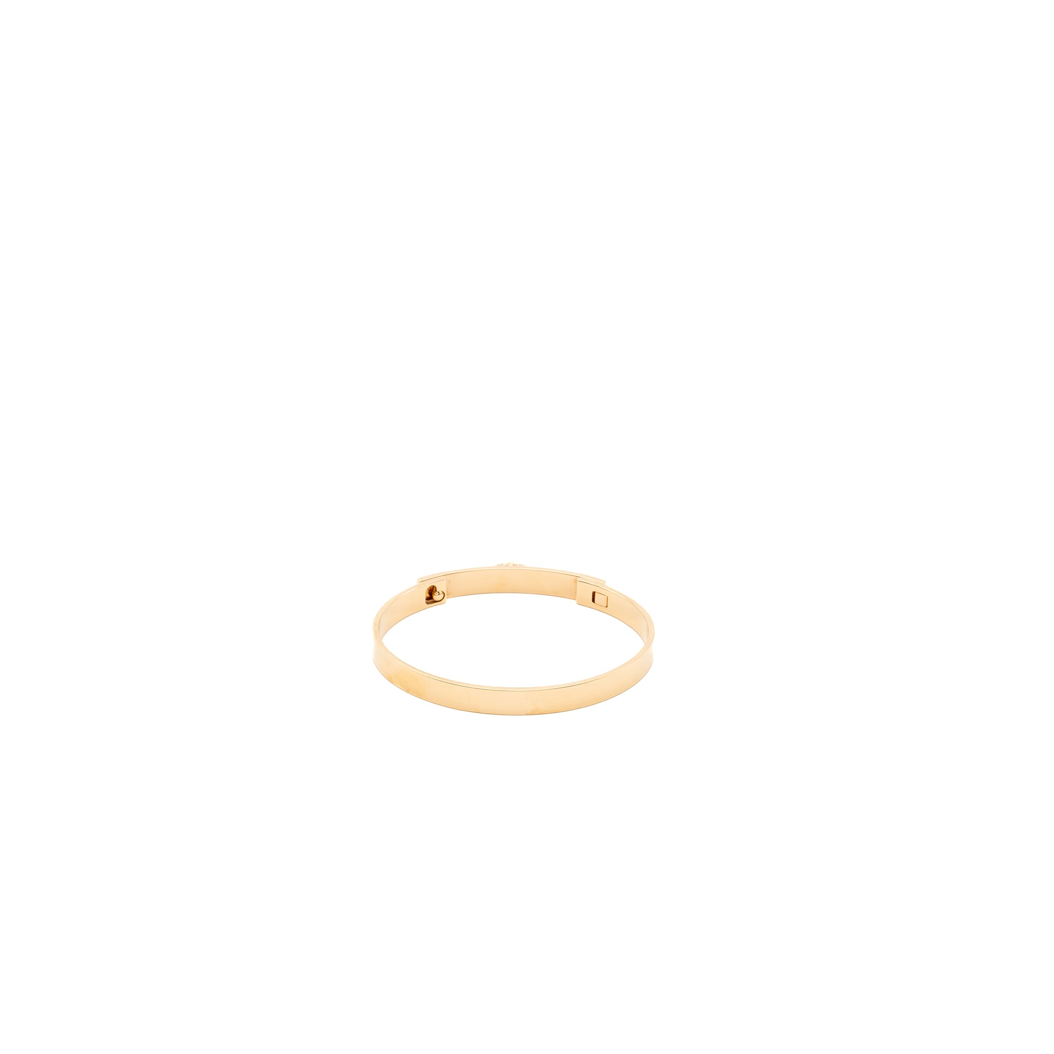 Hermes Size XS Collier De Chien Bracelet Small Model Rose Gold, Diamonds - Image 3