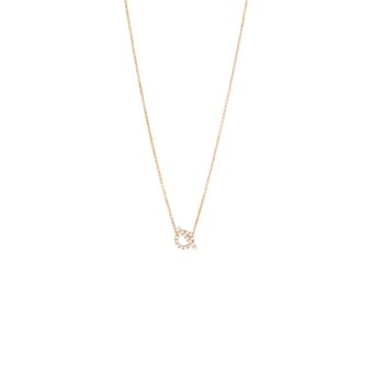 Hermes Finesse Pendant rose gold, diamonds