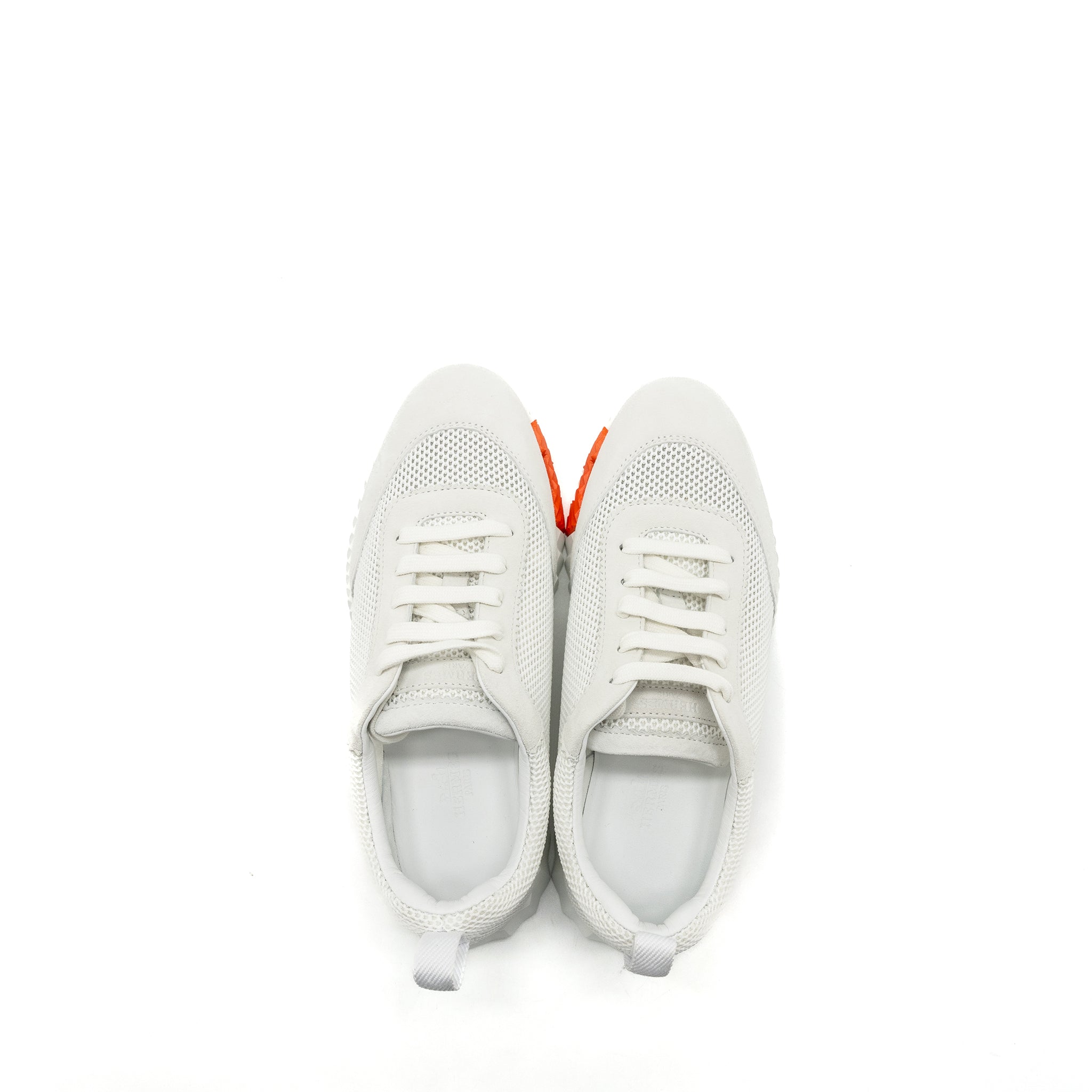 Hermes size 37.5 Bouncing Sneakers multicolour blanc / orange / purple - Image 3