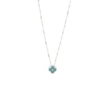 Van Cleef and Arpels 2022 Holiday Christmas limited vintage alhambra pendant white gold, diamond