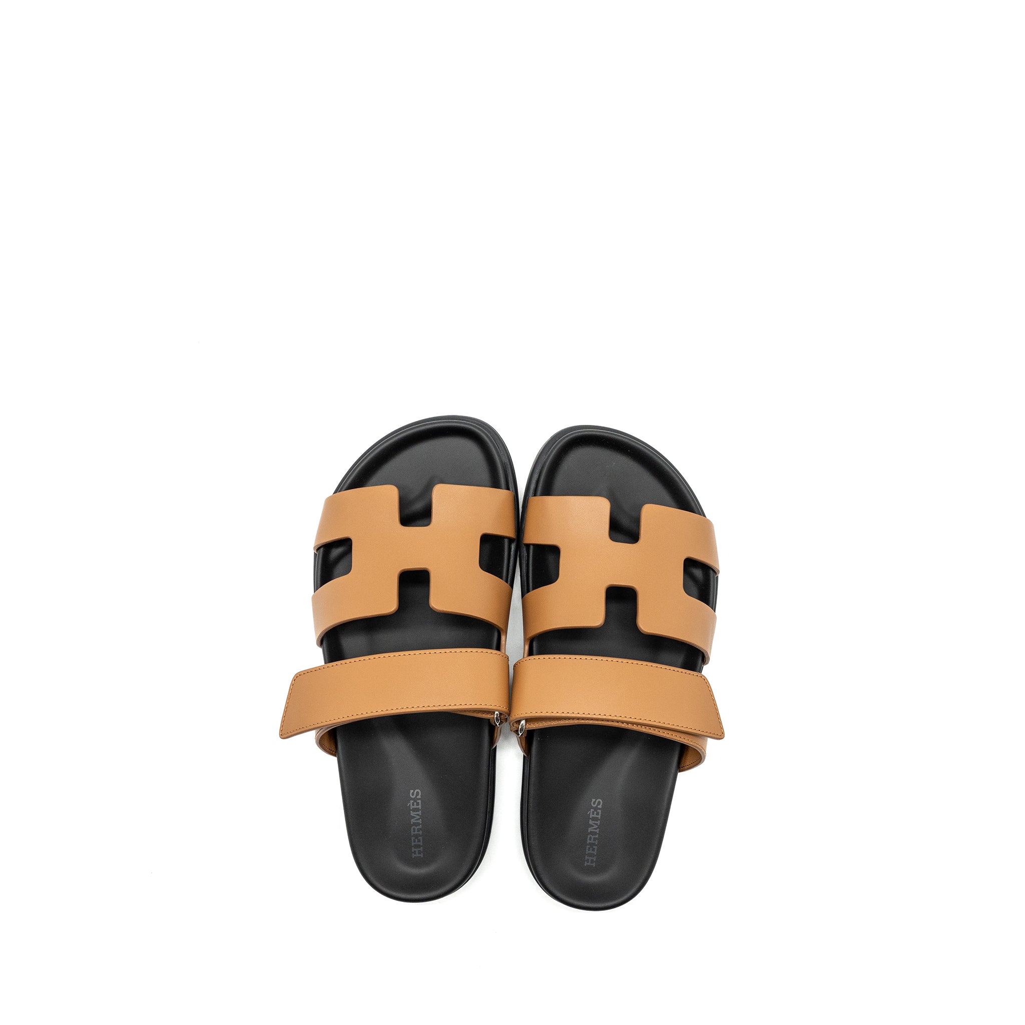 Hermes Size 37 Chypre Sandals Naturel - Image 4