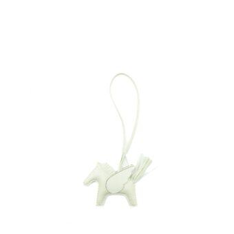 Hermes rodeo pegase pm bag charm vert fizz Stamp B