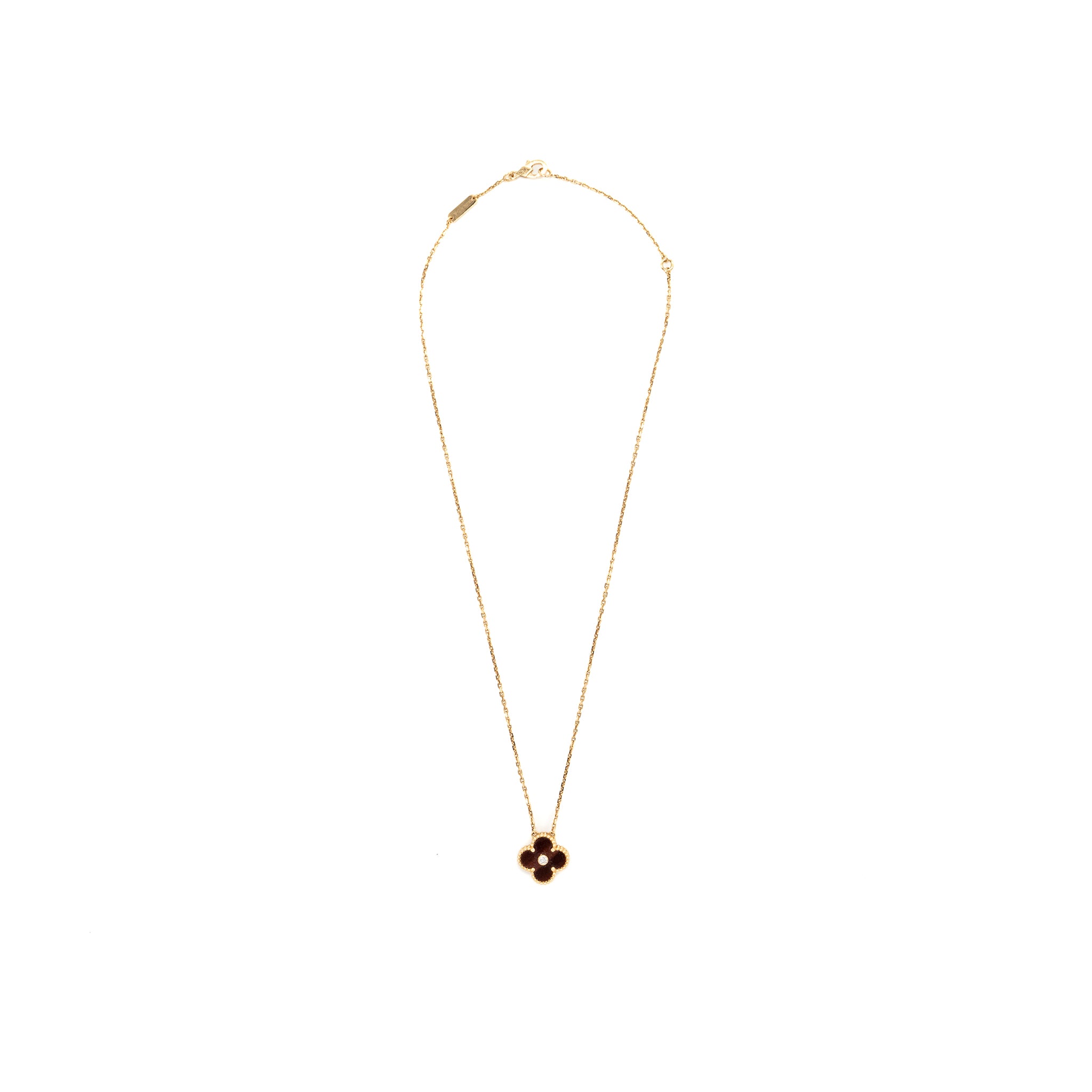 Van Cleef and Arpels holiday limited 2017 pendant Bulls Eye RGHW - Image 2