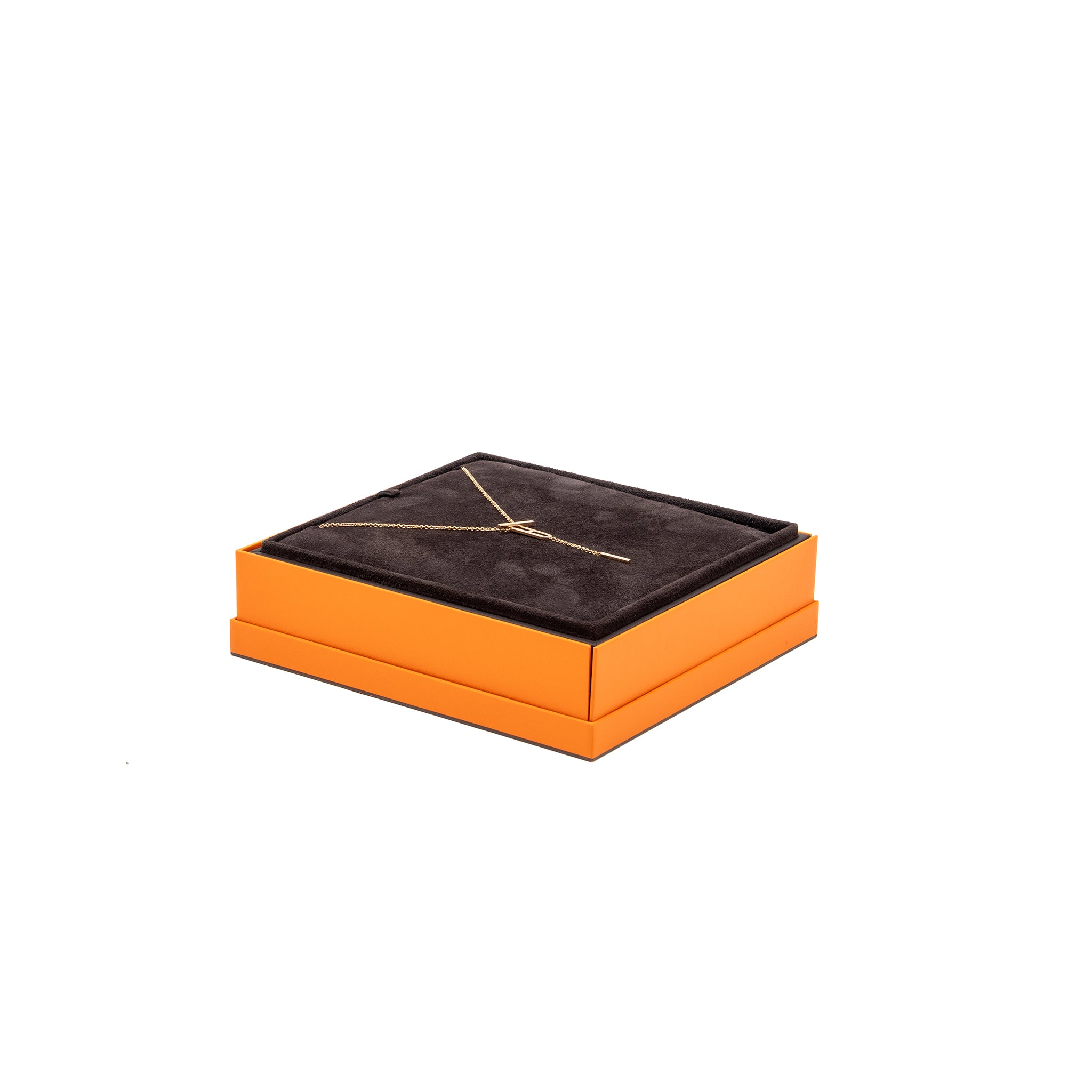 Hermes Ever Chaine D’Ancre Lariat Necklace Rose Gold, Diamonds - Image 2