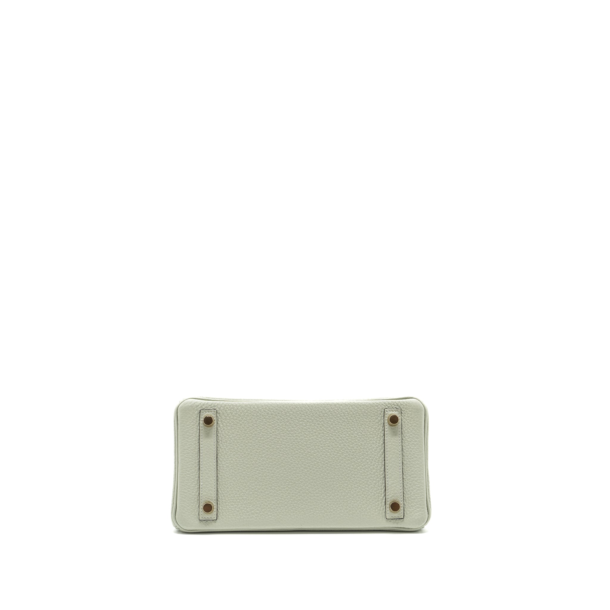 Hermes Birkin 25 Togo Gris Neve GHW Stamp B - Image 6