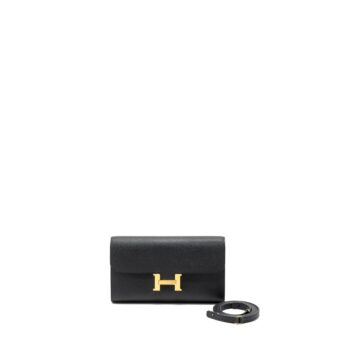 Hermes Constance To Go epsom black GHW stamp B