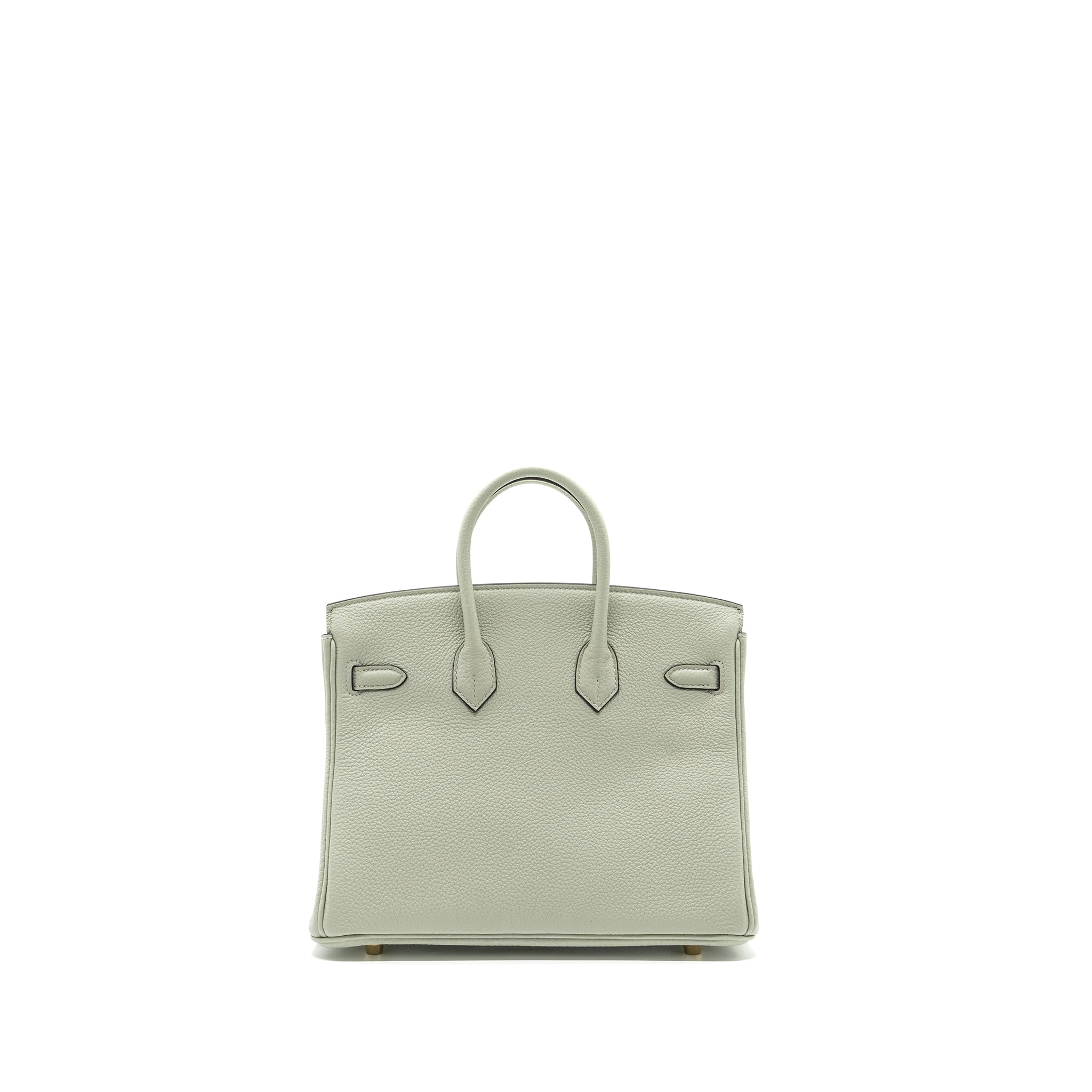 Hermes Birkin 25 Togo Gris Neve GHW Stamp B - Image 2